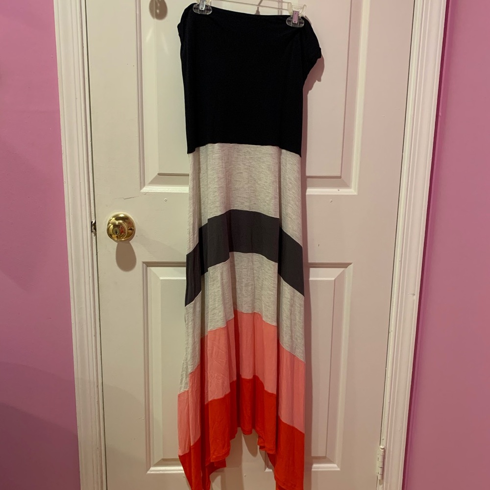 Gap Strapless Maxi Dress